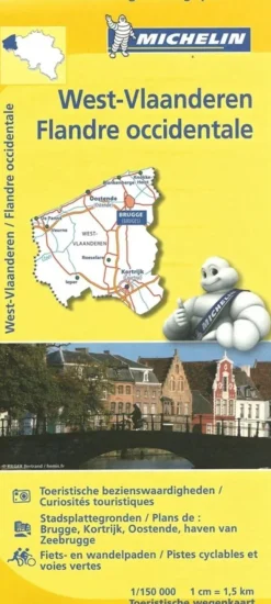 Michelin Wegenkaarten<Wegenkaart Local 371 West-Vlaanderen