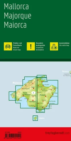 Freytag & Berndt Wegenkaarten>Wegenkaart Mallorca 1:50.000