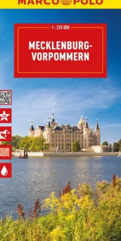 Marco Polo Wegenkaarten & Atlassen|Wegenkaarten<wegenkaart Mecklenburg-Vorpommern