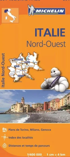 Michelin Wegenkaarten & Atlassen|Wegenkaarten<wegenkaart Regional 561 Italië noord-west