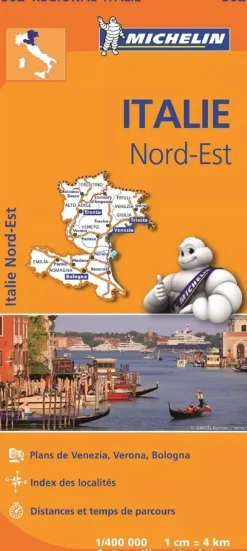 Michelin Wegenkaarten & Atlassen|Wegenkaarten<wegenkaart Regional 562 Italië noord-oost
