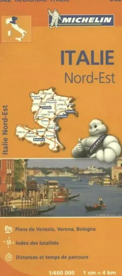 Michelin Wegenkaarten & Atlassen|Wegenkaarten<wegenkaart Regional 562 Italië noord-oost