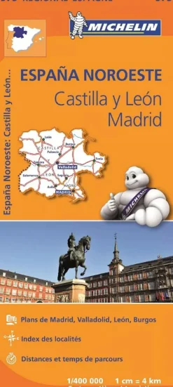 Michelin Wegenkaarten & Atlassen|Wegenkaarten<wegenkaart Regional 575 Spanje noord-west