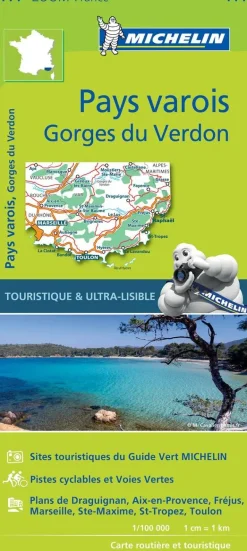 Michelin Wegenkaarten<Wegenkaart Zoom 114 Pays Varois