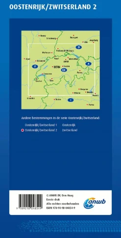ANWB Wegenkaarten & Atlassen|Wegenkaarten<Wegenkaart Zwitserland