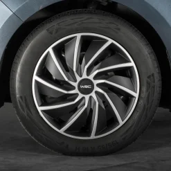 Wrc Autobanden & Accessoires>Wieldoppen 14" - zilver/zwart 4 stuks