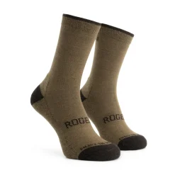 Rogelli Sokken<Wollen Fietssokken 2-pack Bordeaux-Brown
