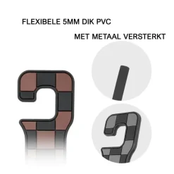 Dutch Shield Organizers<2x Auto Hoofdsteun Haak Duo