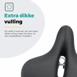 Voltano Fietszadels<XXXL fietszadel Big City uitsparing