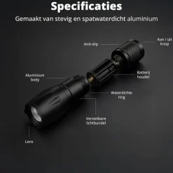 Flinq Zaklampen|Zaklampen<Zaklamp - 2-pack